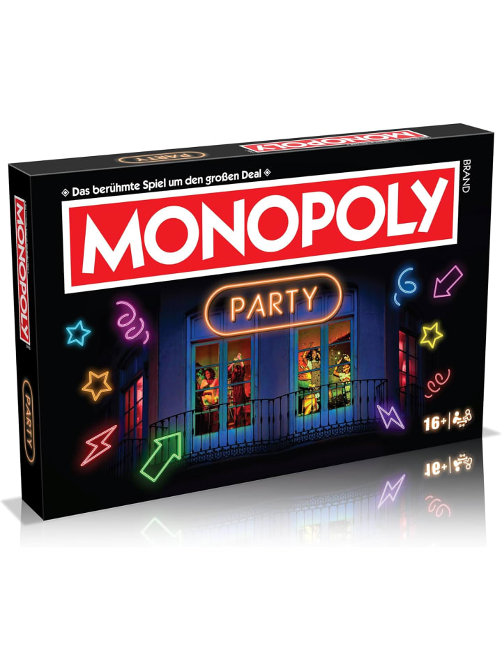 Brettspiel Monopoly Party in mehrfarbig