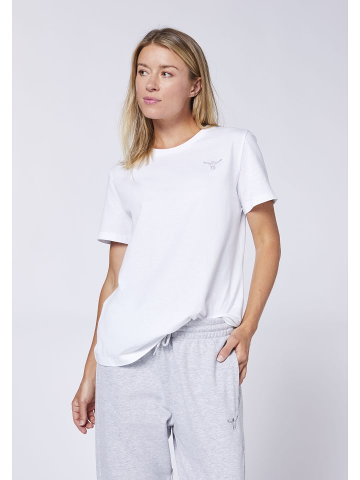 T-Shirt in Weiß
