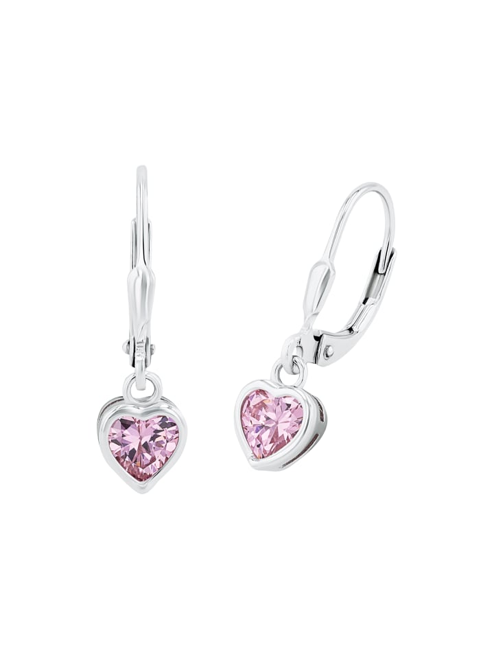 Ohrhänger Silber 925, rhodiniert in Rosa