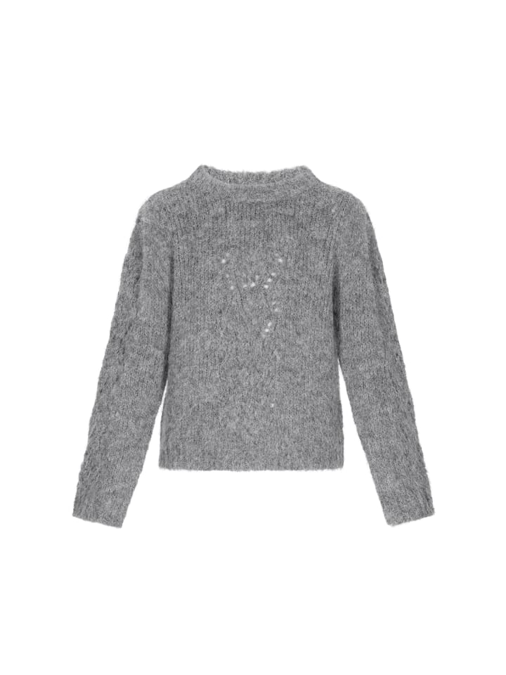 Women Sweater in grey melange