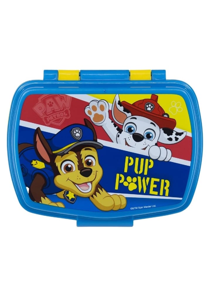 Paw Patrol Kinder Brotdose – Lunchbox Pausenbox Schulbrotbox in Gelb