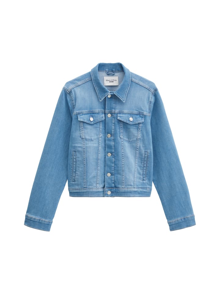 Jeansjacke oversize in Bright Blue