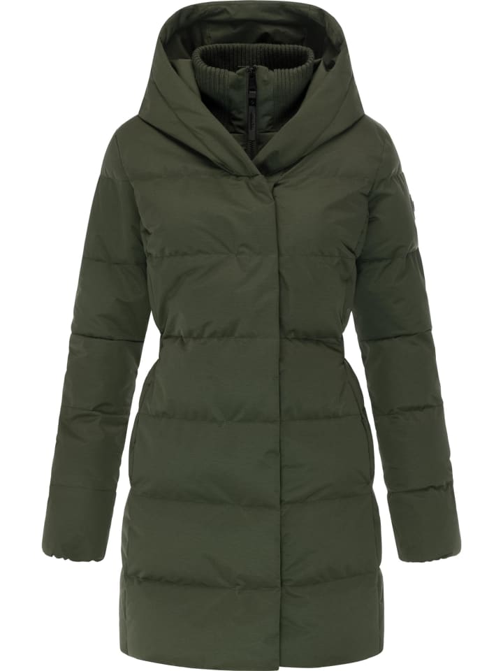 Steppmantel Niani YOUMODO in Dark Olive