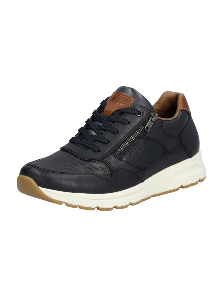Sportliche Schnürschuhe in Blau