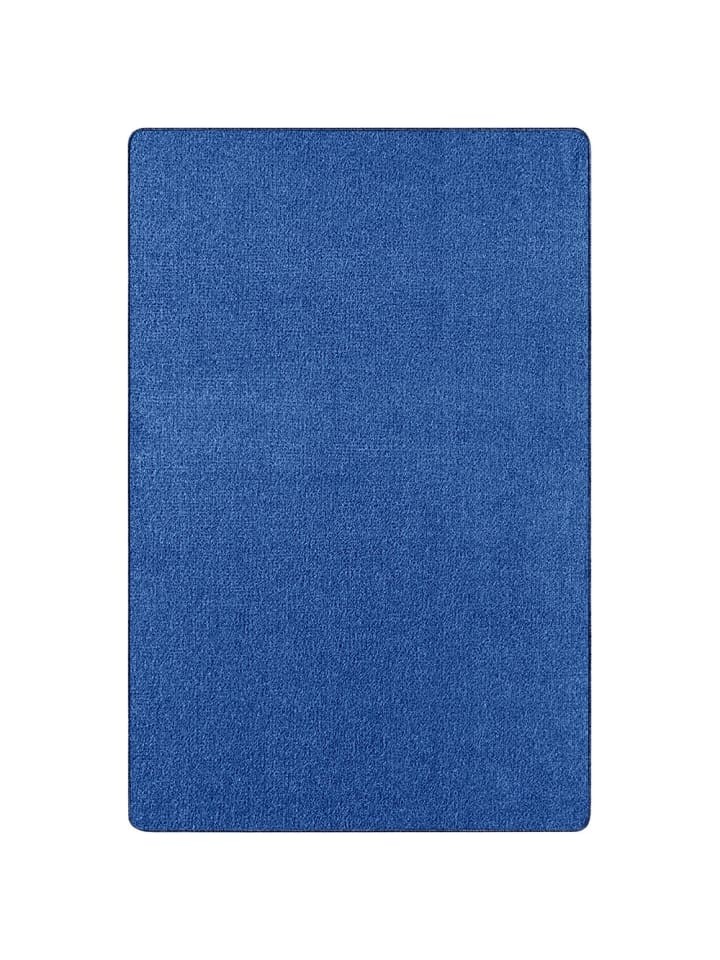 Kurzflor Teppich Nasty in Blau