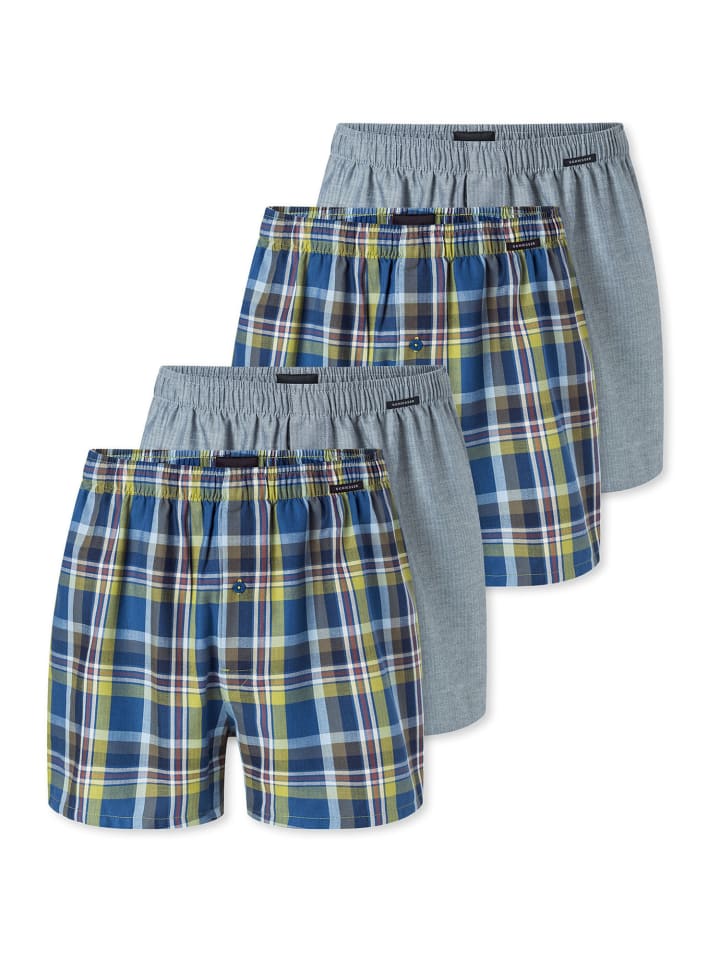 Boxer Multi in grau-meliert,sortiert4