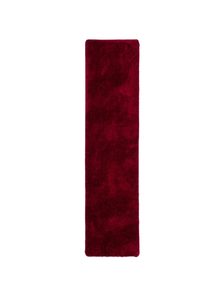 Hochflor-Läufer Feeling Mix in rot