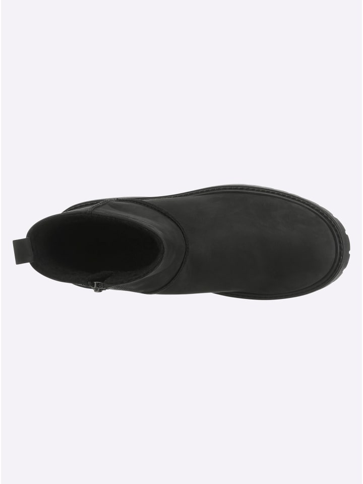 Stiefelette in schwarz