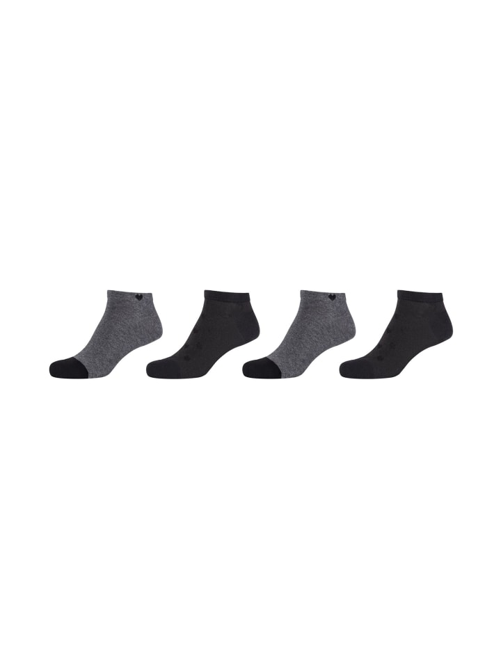 camano Sneakersocken 4er Pack ca-soft in Schwarz günstig kaufen | limango