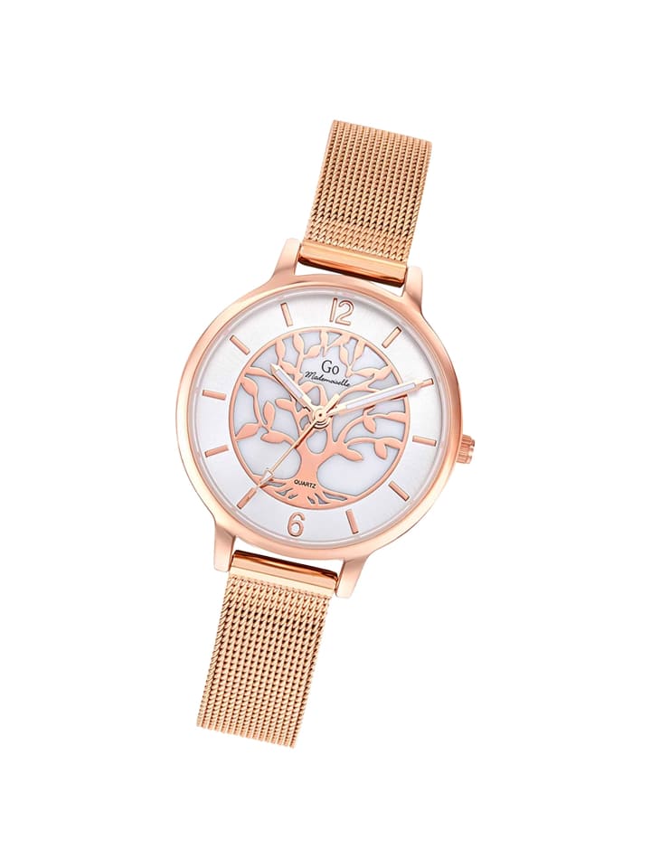Analog-Armbanduhr Girl Only Mademoiselle silber mittel (ca. 32mm)