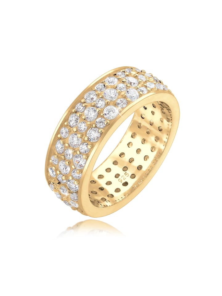 Ring 925 Sterling Silber in Gold