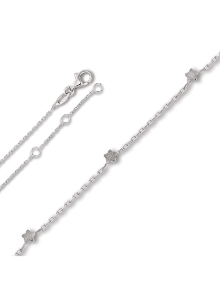 Halskette Rundankerkette aus 925 Silber   45 cm  Ø in silber
