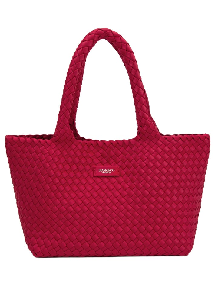 Schultertasche in D58 FIRE RED