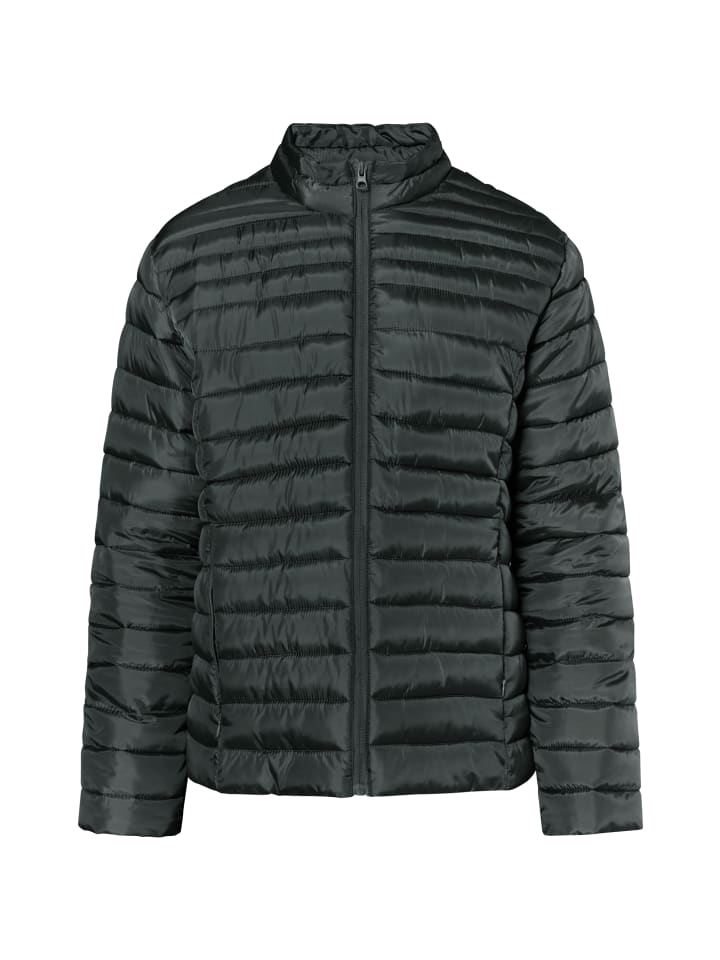 Herren Leichte Steppjacke in Holzkohle