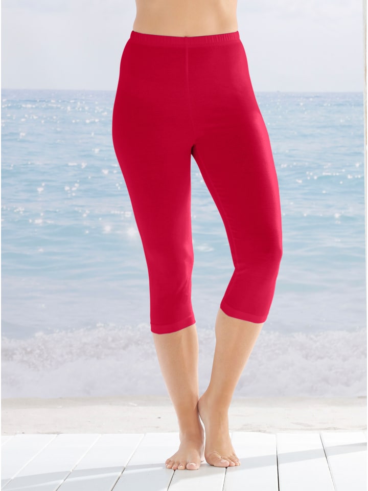 Capri-Leggings in rot