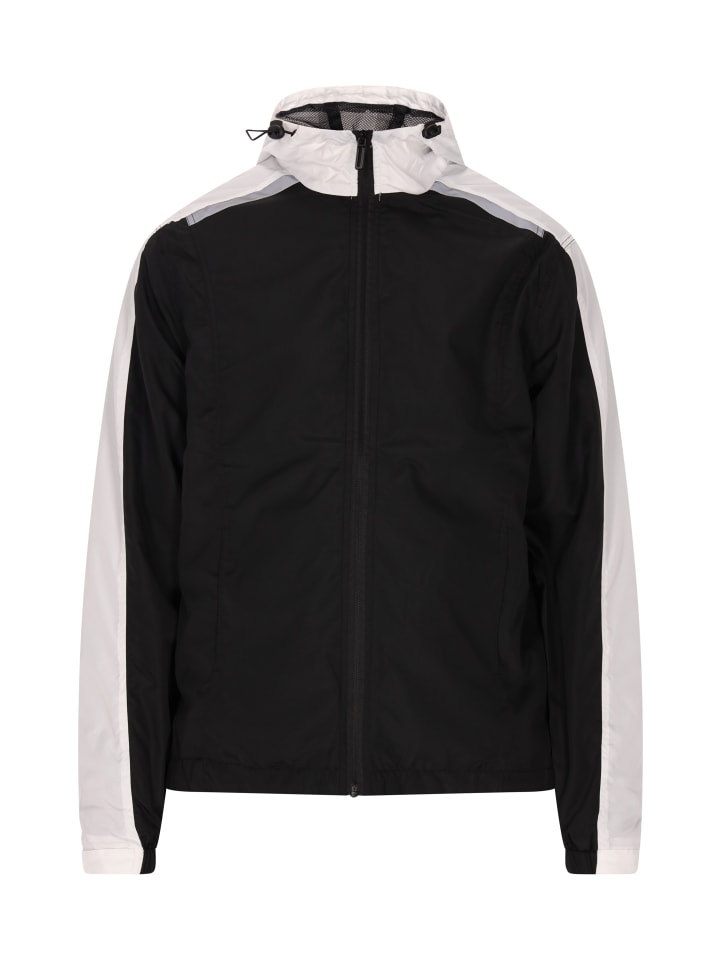 Herren Jacke in Schwarz Weiss