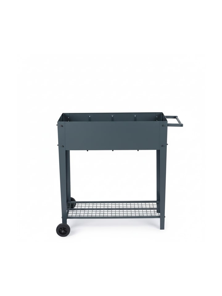 Hochbeet in Anthrazit - (B)85 x (H)80 x (T)50 cm