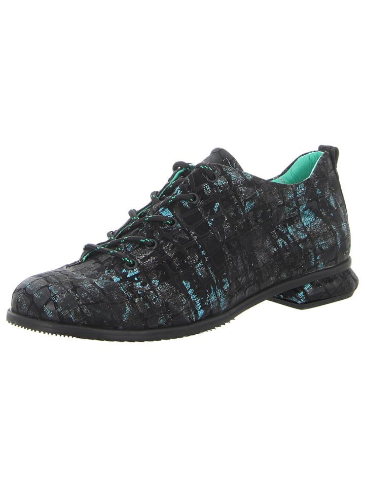 Eleganter Schnürschuh in schwarz