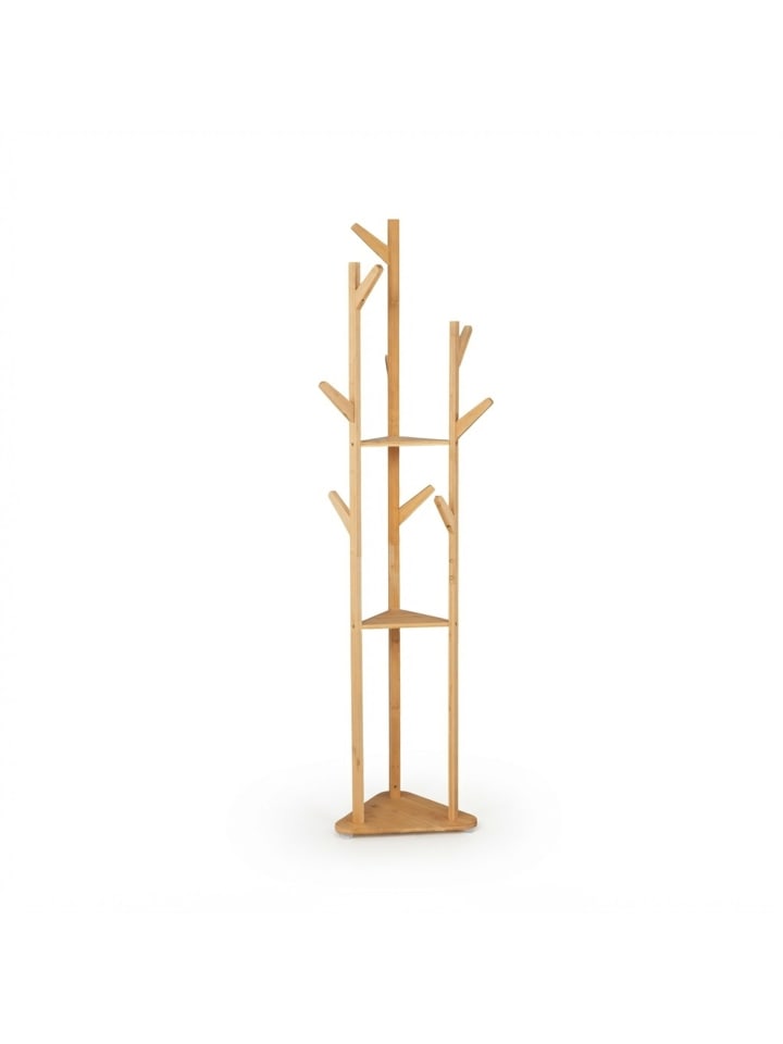 Garderobenständer in Natur - (B)47 x (H)168,5 x (T)47 cm