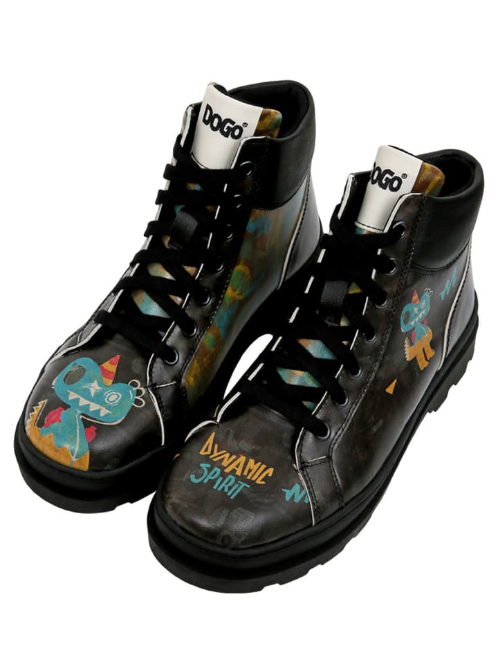 Adriana Boots Dynamic Spirit in Schwarz