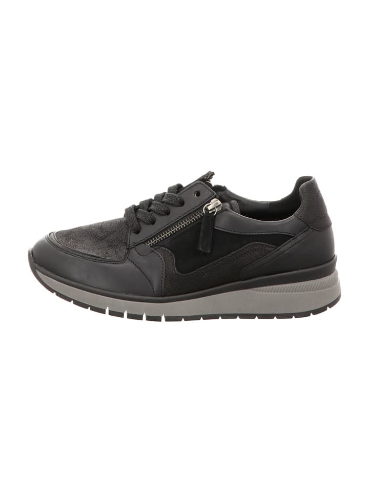 Komfort Schnürschuhe in Schwarz