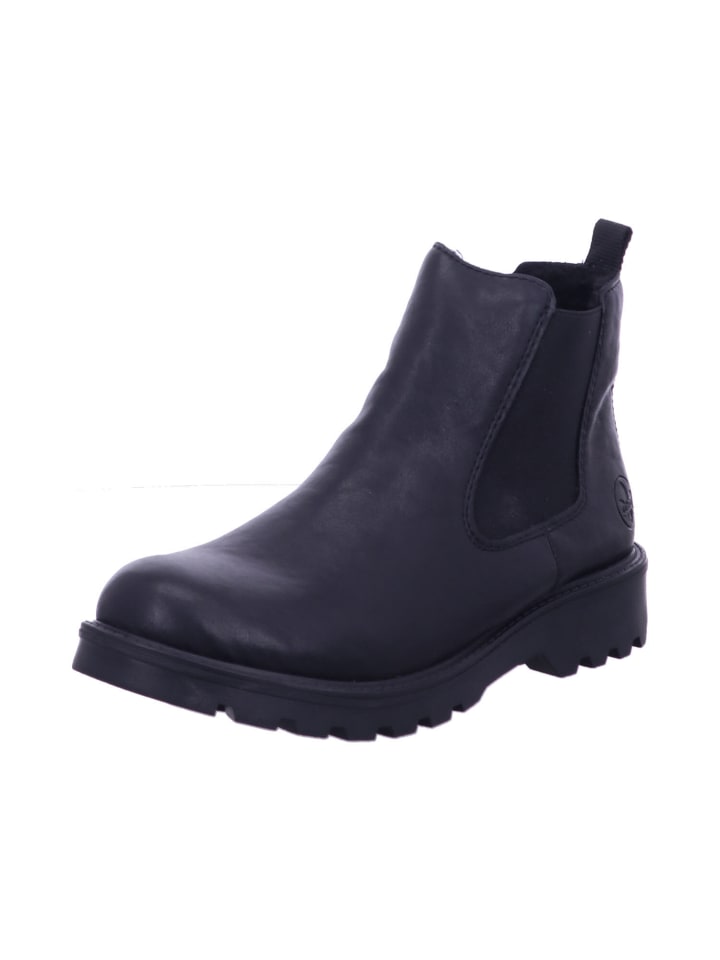 Stiefelette in schwarz