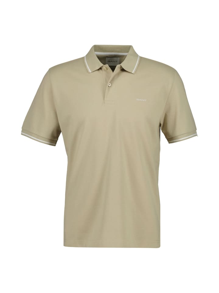 Poloshirt 1er Pack in Beige (Oat)