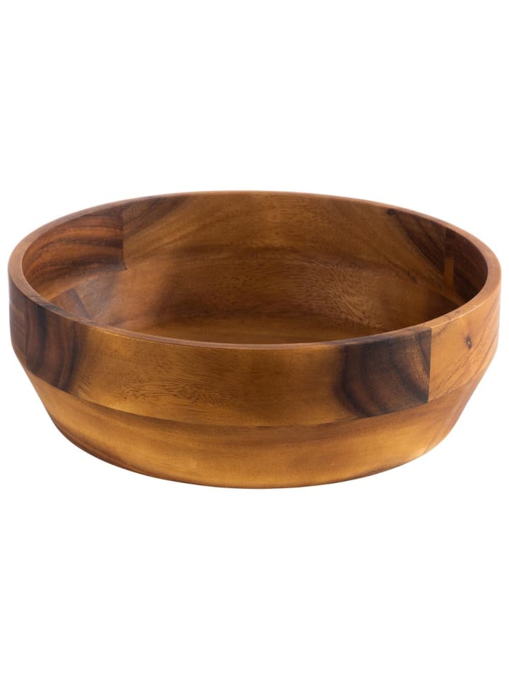 Schale ACACIA in Braun - Ø 27 cm, H: 8,5 cm