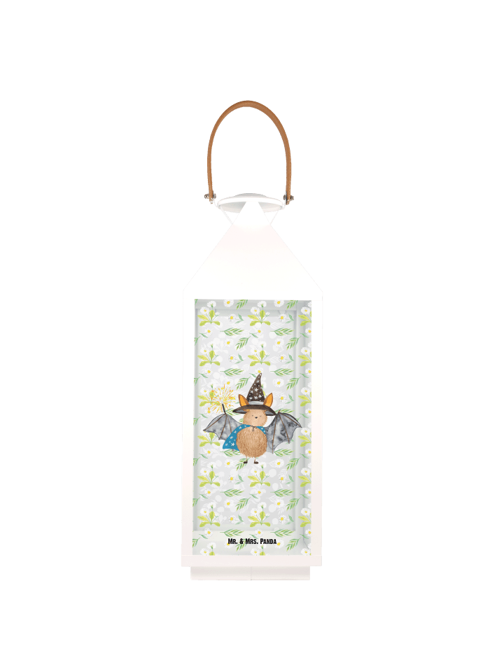 Windlicht Outdoor Fledermaus Zauberer ohne Spruch in Transparent