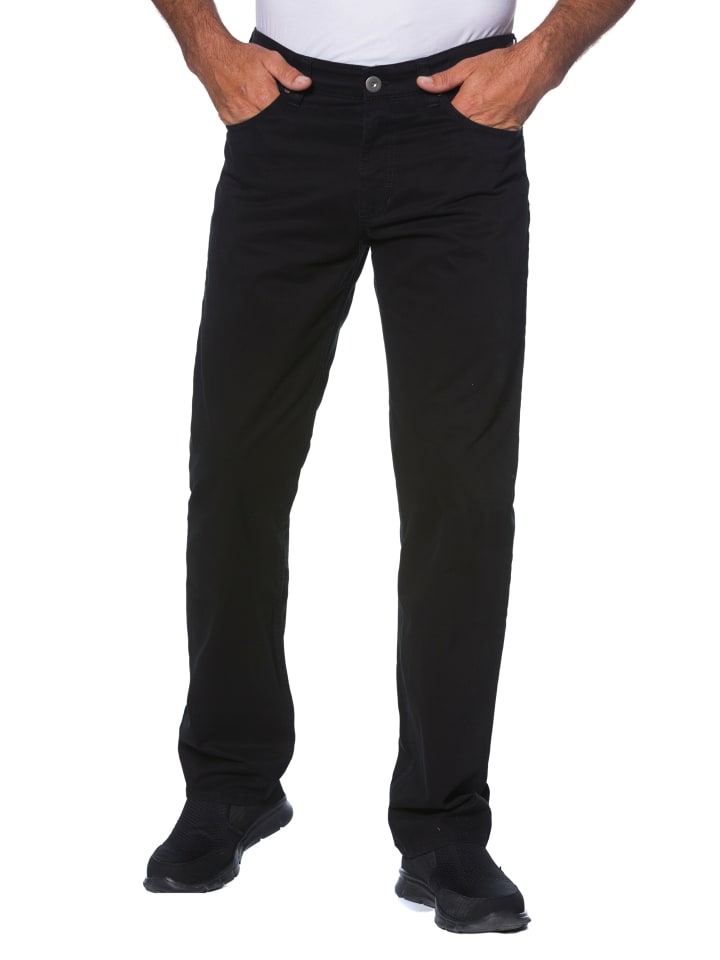 Chinohose in schwarz