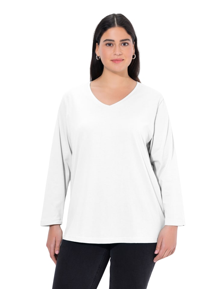 Shirt in schneeweiß