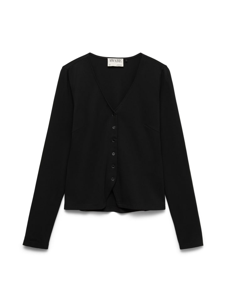 Strickjacke in Black