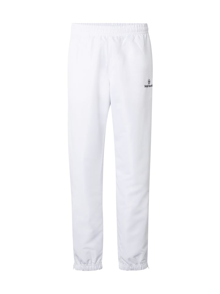 Track Pant in white/black