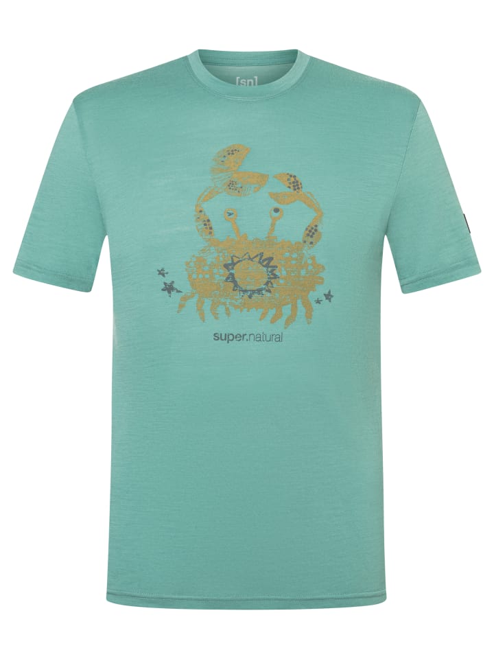 M MR CRAB TEE in Petrol