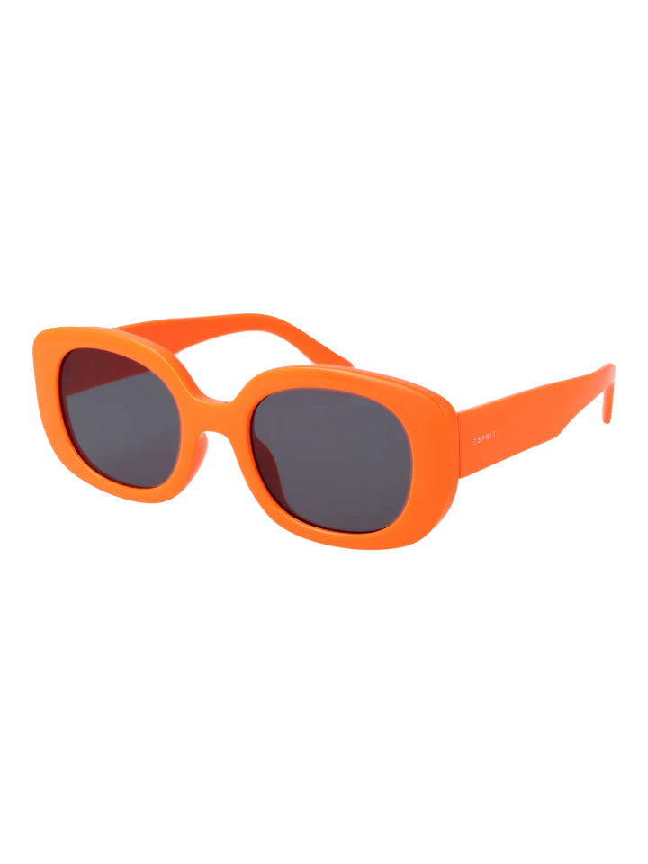 Frauen Sonnenbrille Oval Orange