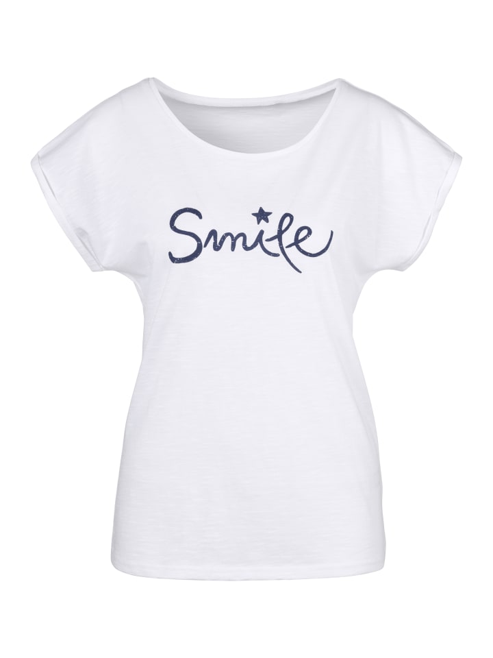 T-Shirt in weiß