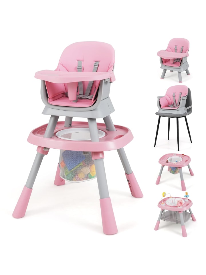 Hochstuhl Baby 16 in 1 in Rosa
