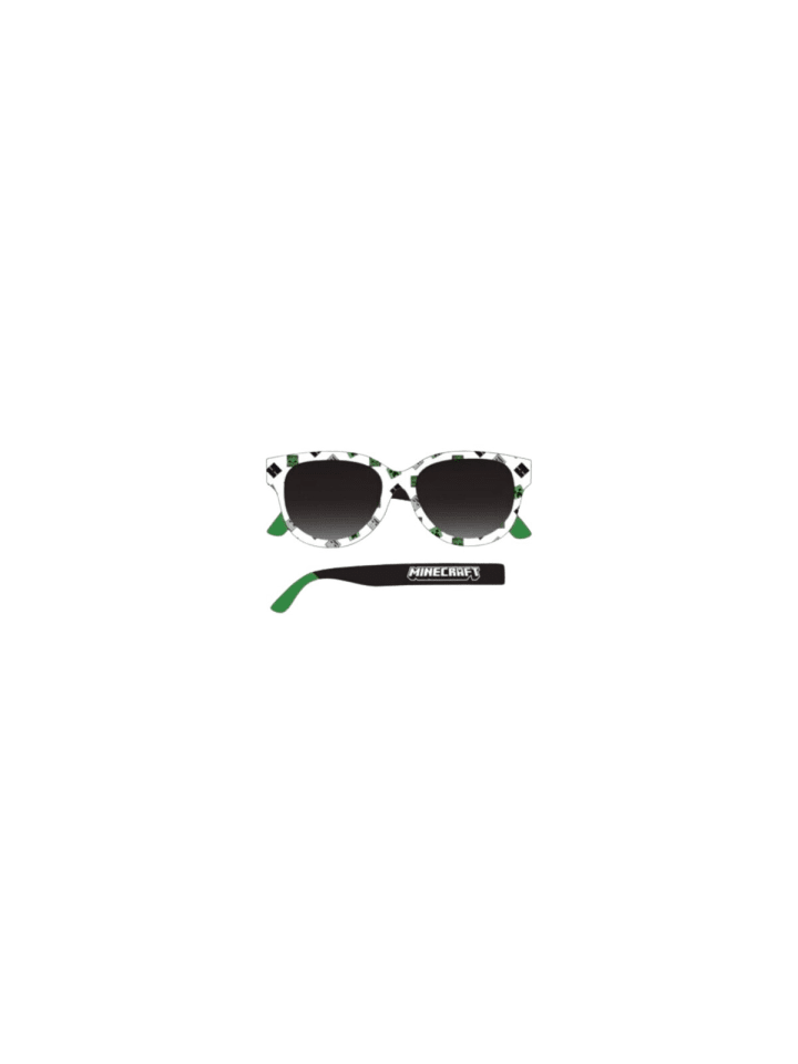 Minecraft Kinder-Sonnenbrille – Perfekt für sonnige Tage in Weiß