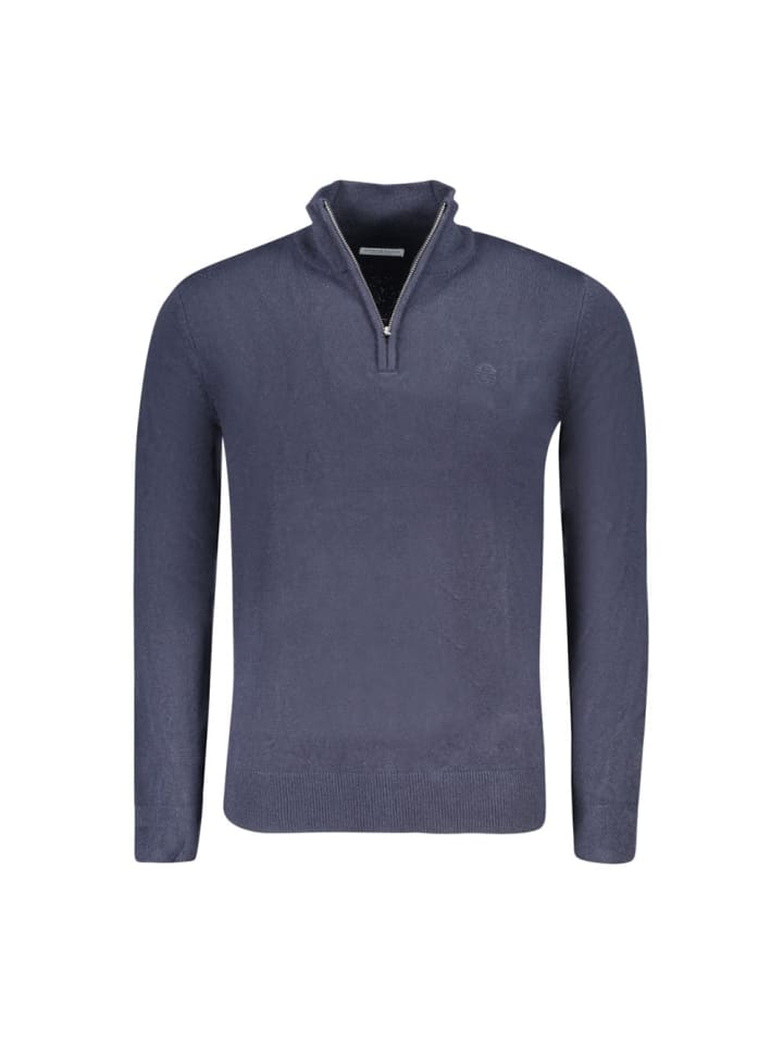 Blau Acryl Herren Pullover