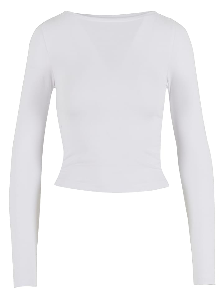 Long Sleef in white