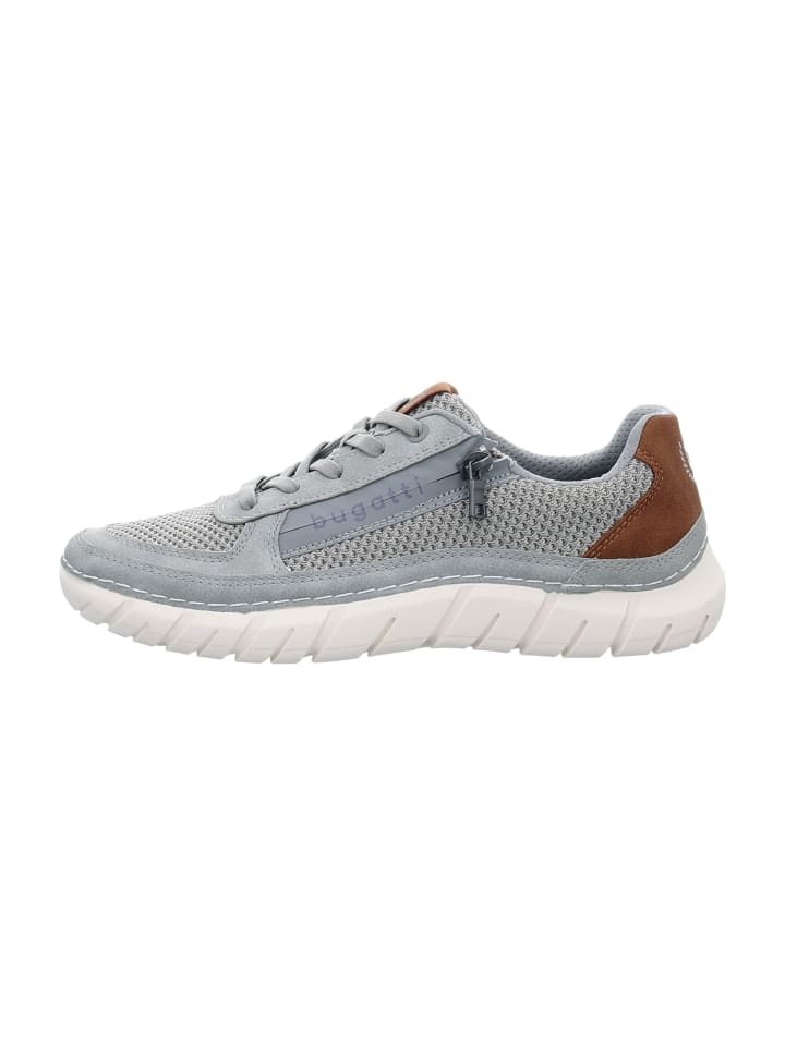 Sportliche Schnürschuhe in Grau