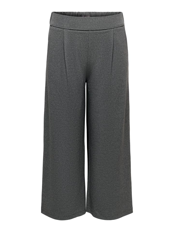 Hose mit weitem Beinschnitt in Medium Grey Melange