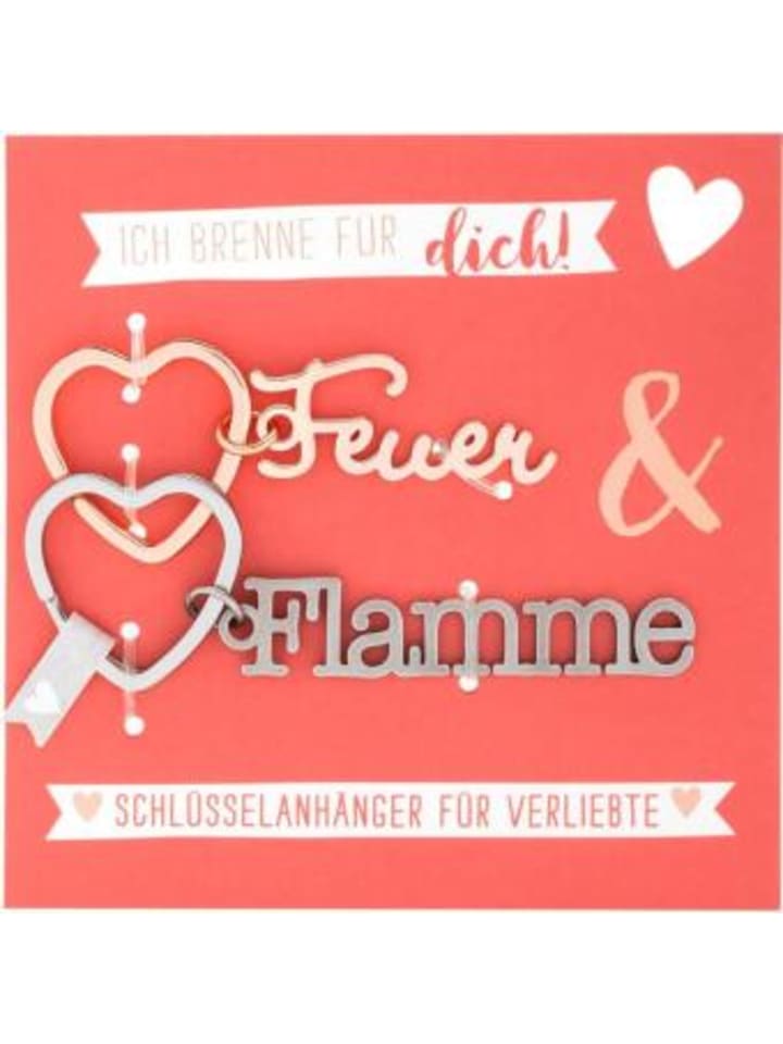 Nonbook - Anhänger-Set Schlüsselworte Feuer & Flamme