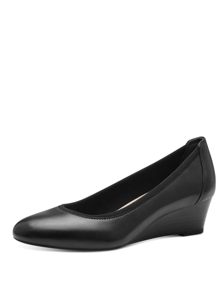 Keilpumps in Schwarz
