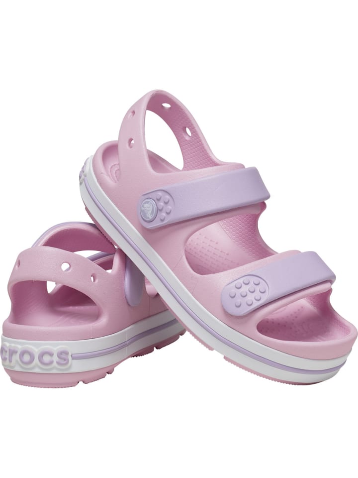 Clogs Crocband in rosa/lila