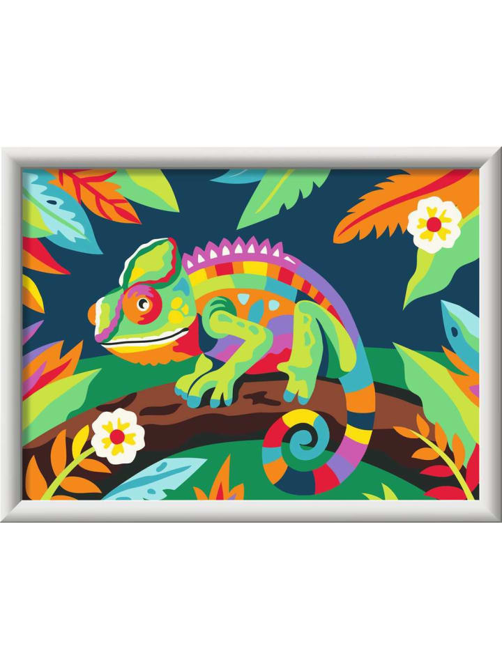 Ravensburger Kreativität Farbenfrohes Chamäleon in bunt