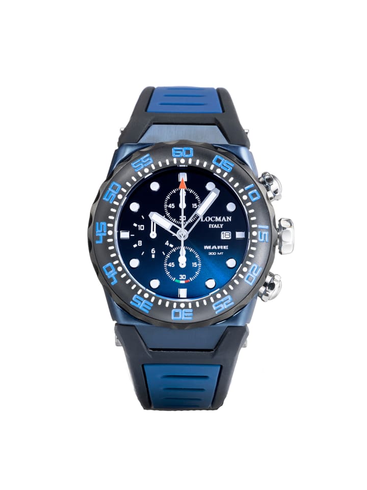 Herrenuhr "Mare 300MT Chrono" in Silber