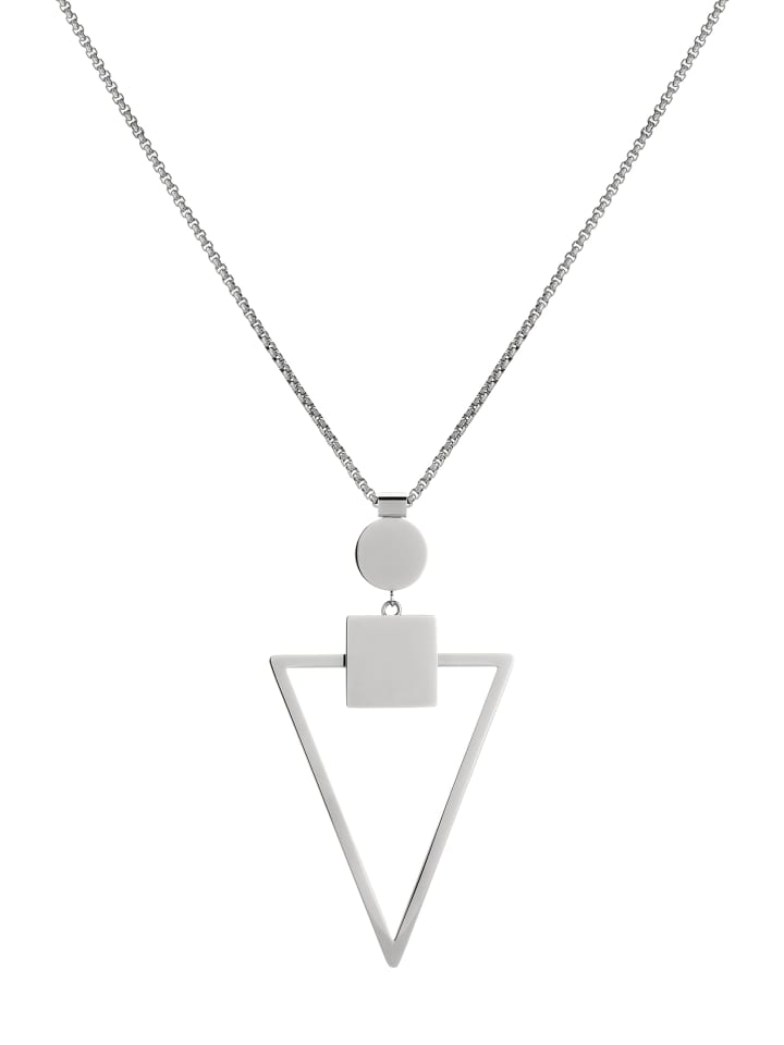 Halskette The Geometric in silber