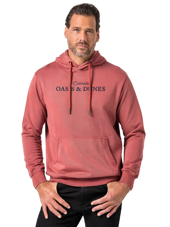 Sweatshirt in rostrot