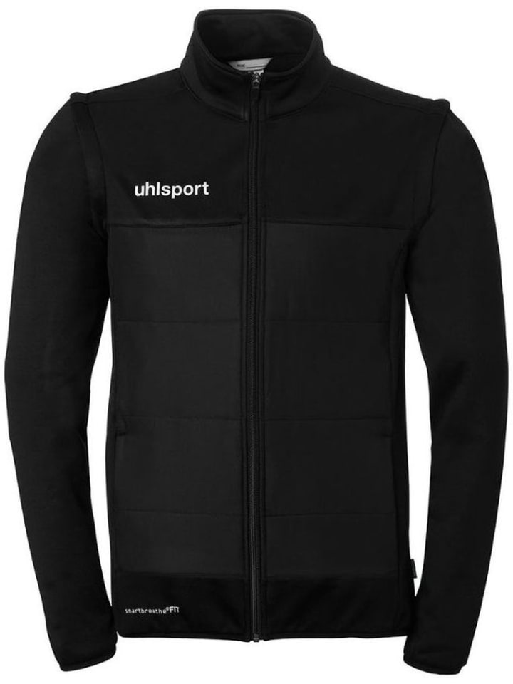 Regenjacke "Essential Multijacke M. Abn. Ärmeln" in Schwarz